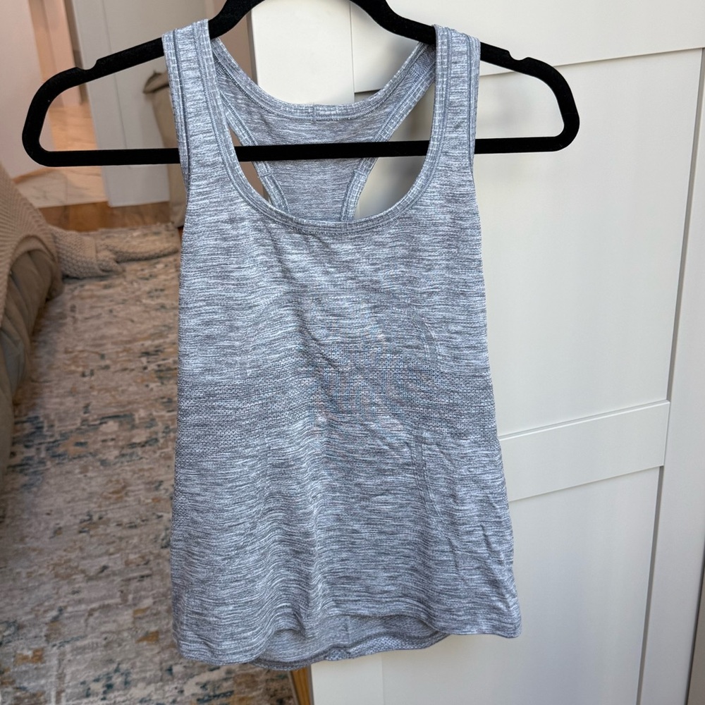 Lululemon gray swiftly racerback
